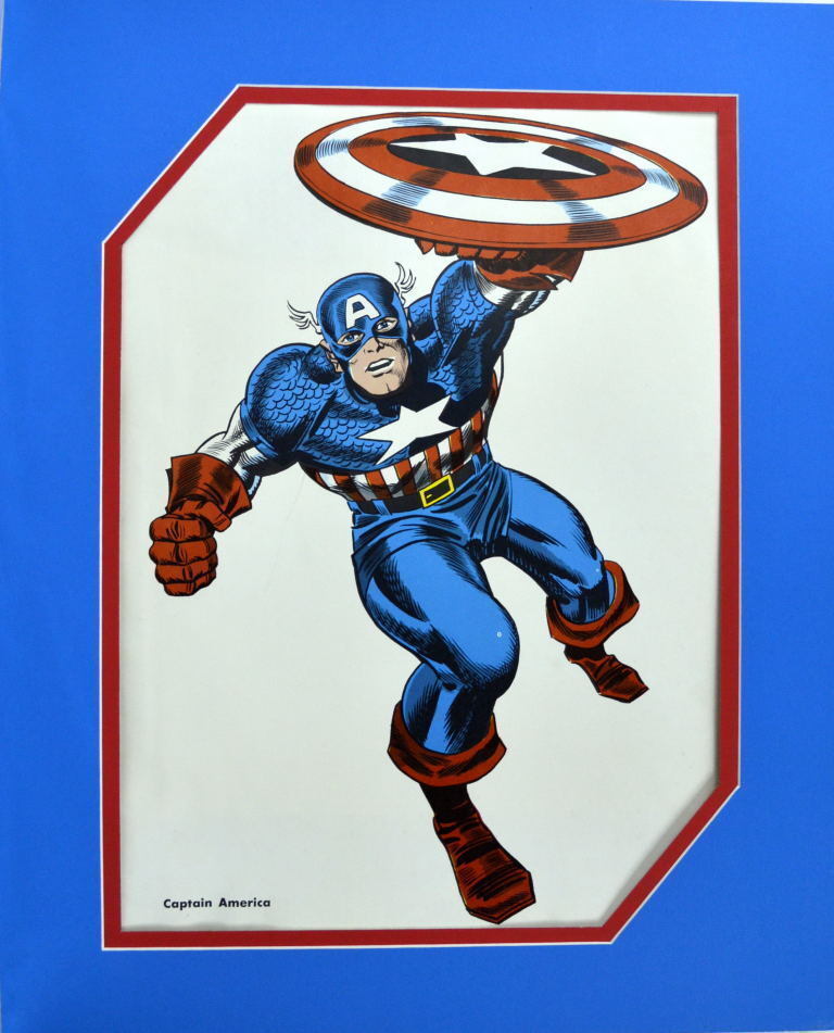 1966 MMMS Super Hero POSTER CAPTAIN AMERICA Pro Matted Marvel Personality | eBay 1966 MMMS Super Hero POSTER CAPTAIN AMERICA Pro Matted Marvel Personality | eBay
