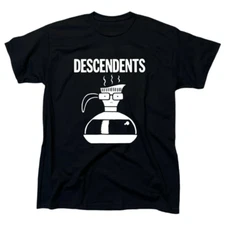 DESCENDENTS T-shirt, coffee pot, Music Band Rock Punk Goth Metal Unisex Te