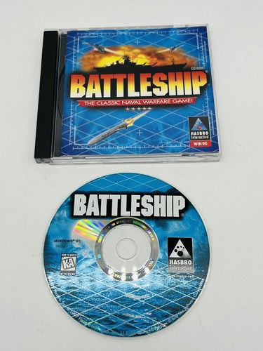 Battleship The Classic Naval Warfare Game! Windows Win 95 PC Computer Game