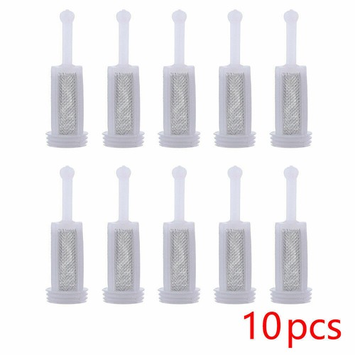 10x Disposable Gravity Feed Filter-Paint Spray Gun Pot Mesh Strainers Tools Set - Bild 11 von 12