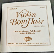 HERCO HERVEX HE902 VIOLIN BOW HAIR CONCERET GRADE