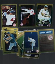 1995 SCORE GOLD RUSH 350CT ALL SLEEVED BASEBALL MANY DIF