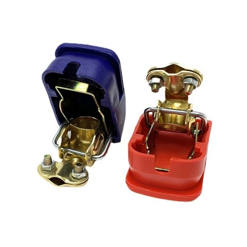2 Pair Car Battery Clamps Poles Terminals Battery Clamps Battery Terminals Clamp - Picture 6 of 8