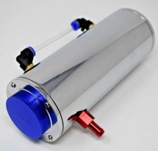 Aluminum Overflow Coolant Tank Reservoir Cooling Radiator Water 500ml Catchcan Aluminum Overflow Coolant Tank Reservoir Cooling Radiator Water 500ml Catchcan