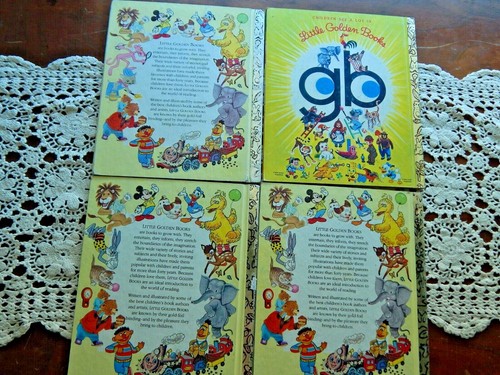 Lot of 4 Walt Disney Little Golden Books Mickey, Minnie Mouse and Donald Duck EU - Picture 6 of 8