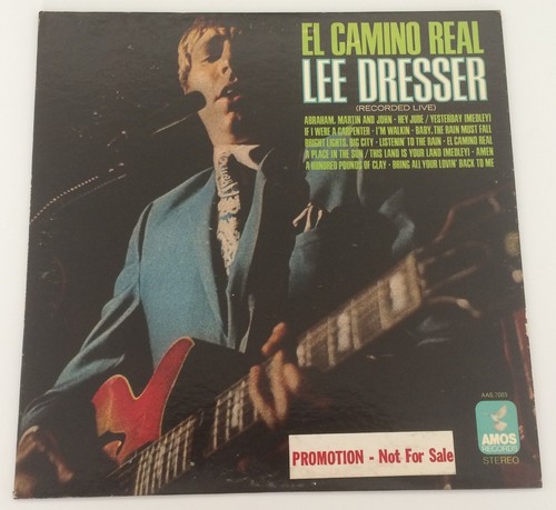 '69 Rock & Roll LP LEE DRESSER El Camino Real AMOS promo stereo! - 第 1/3 張圖片