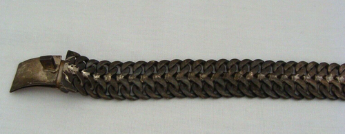 Collar cuello de garganta de plata esterlina REH Rodolfo Espinoza TE-06 pesado 176 g - Imagen 5 de 12