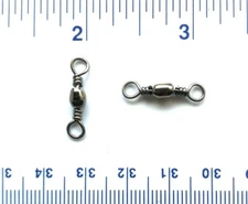 1000 GT Super Strong Black Barrel Fishing Swivels Size 7 (50# Test) - bulk