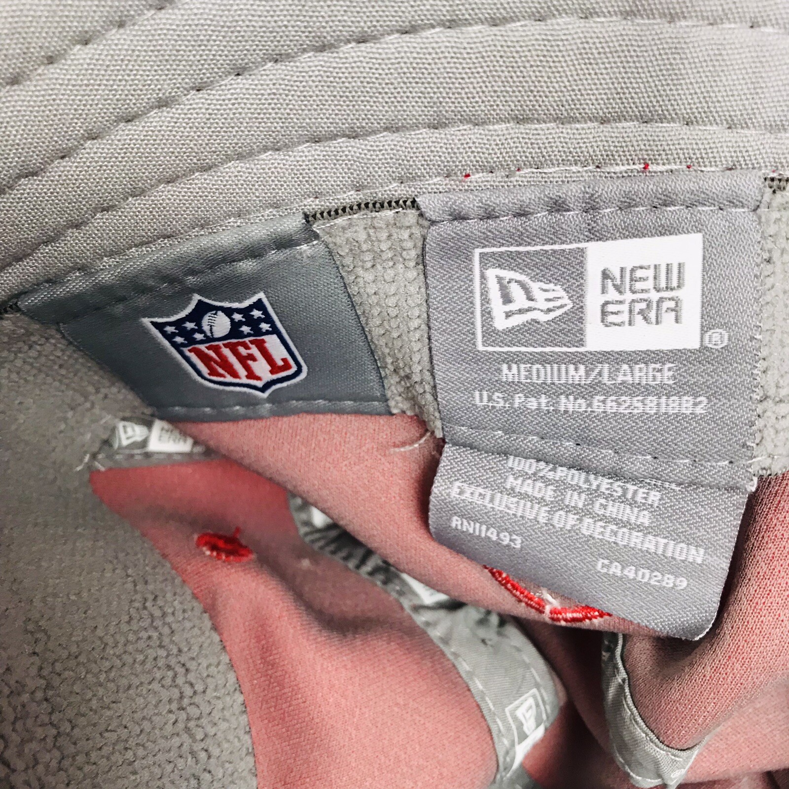 New Era NFL New England Patriots Pro Bowl Training Camp Bucket Hat Size M/L - Picture 6 of 9