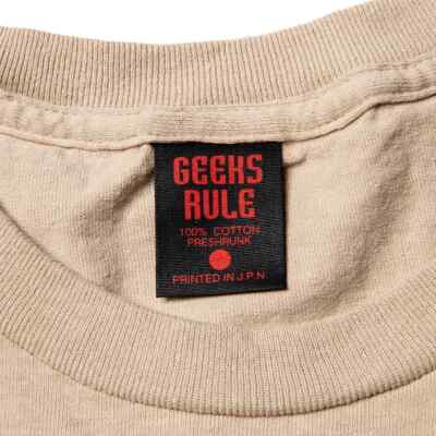 DAFT PUNK GEEKS RULE SILKSCREEN PRINTING T SHIRT 02 Random Access