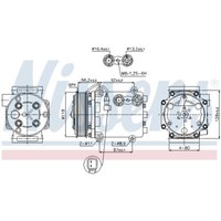 Kompressor Klimaanlage Klimakompressor Passend FüR Ford Fiesta VI Mazda 2 DE