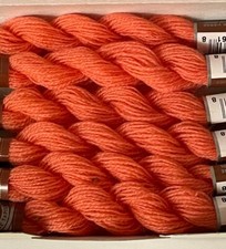 DMC Wool Embroidery Floss Broder Medicis Coral 8134 27.3yd Skein Box Of 6
