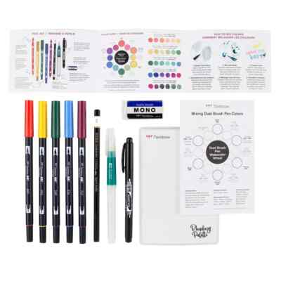 Tombow Watercolor Set and Self-Paced Online Workshop NEW