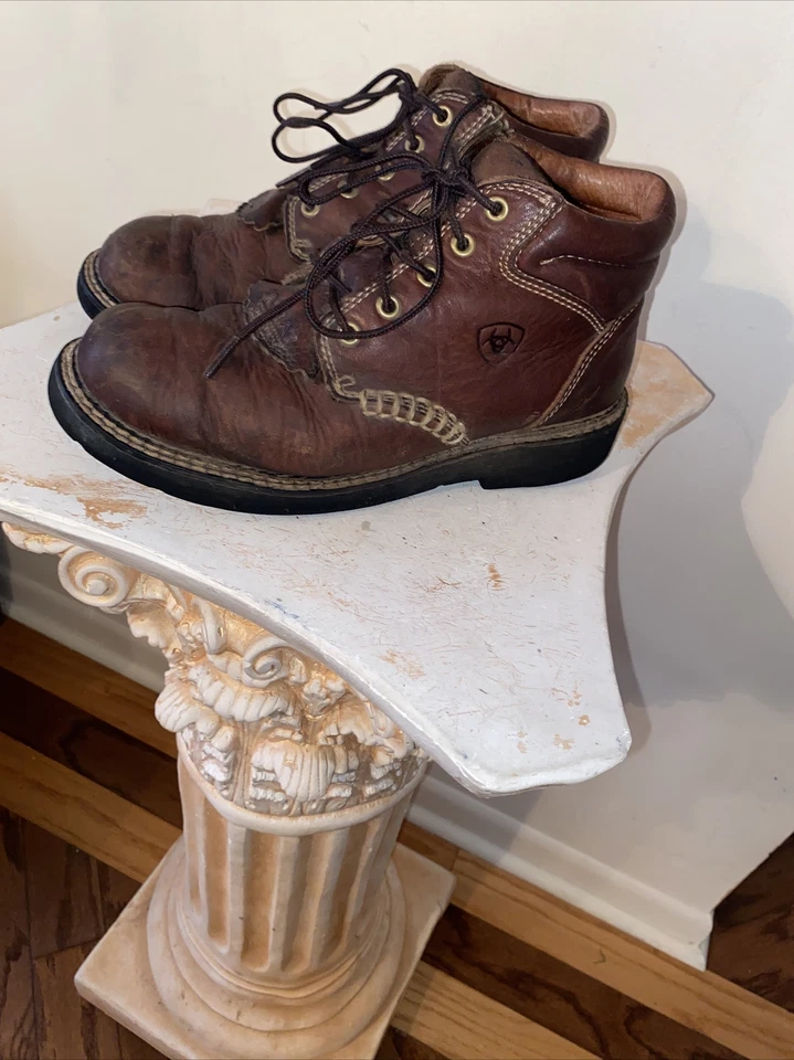 Mujer Ariat Western Botines Kilt Botas EU 38 US 7.5 Cuero Corbata Senderismo Marrón Foto 2 de 4