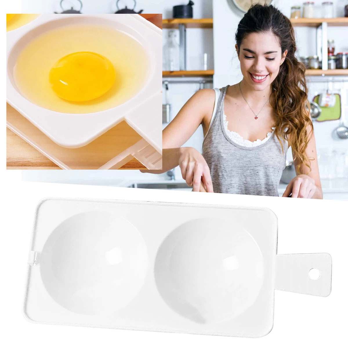 Egg Cooker Fun Kitchen Breakfast Supplies Portable Egg Cooker My Mini  Griddle