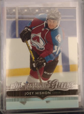 14-15 UD Young Guns Joey Hishon hockey card Colorado Avalanches