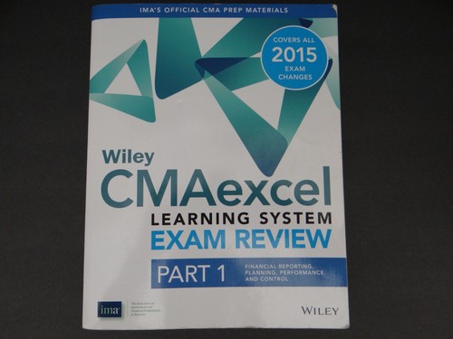 2015 Wiley CMAexcel Learning System Exam Review Part 1 Book - Picture 1 of 15