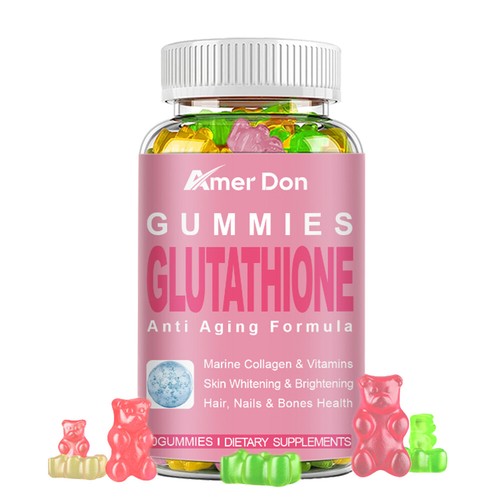 Glutathione Skin Whitening Gummies With Natural Antioxidant Collagen Anti Aging - Picture 2 of 8