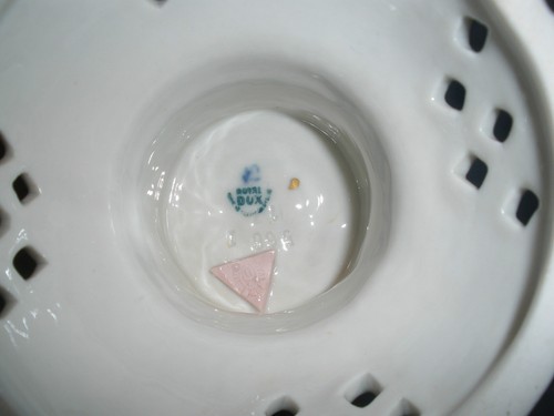 Large Royal Dux Vase - Bohemia Porcelain (limited edition)Pink Triangle-Exceptio - Picture 4 of 12