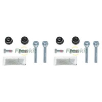 2X Frenkit FÜHRUNGSHÜLSEN-SATZ Bremssattel Vorne Passend FüR Renault Kangoo