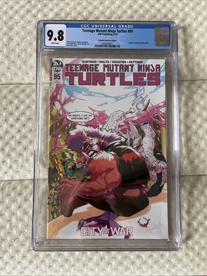  Teenage Mutant Ninja Turtles  #95 CGC 9.8 (IDW) 1:10 Variant 1st Jennika Turtle