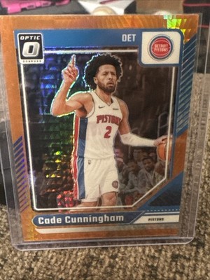 2024-25 Panini Donruss Optic - Cade Cunningham #26 Orange Hyper Prizm /299