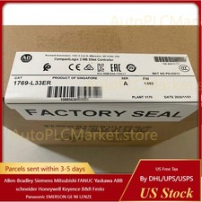 Allen-Bradley AB 1769-L33ER / A CompactLogix 2MB Enet Controller US Free Tax