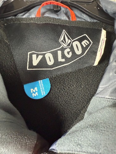 Volcom Thermonite Full Zip Fleece Lined ski snow jacket Mens M Galaxy Tie Dye - Picture 5 of 9