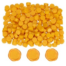 Wax Seal Beads, Sealing Wax Beads Craft, 360Pcs, Yellow