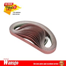 24PCS 1x30 in Sanding Belts 60 80 120 150 240 400 Grit Belt Sander Sandpaper