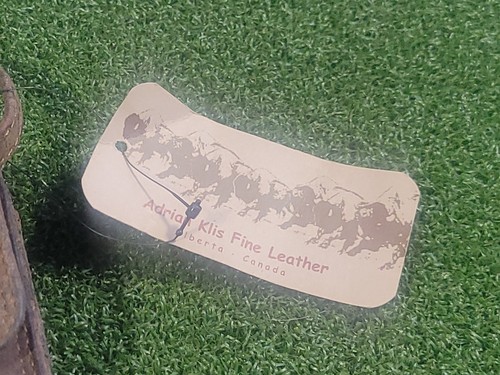 Cartera de viaje de cuero Adrian Klis. Nuevo - Imagen 2 de 5