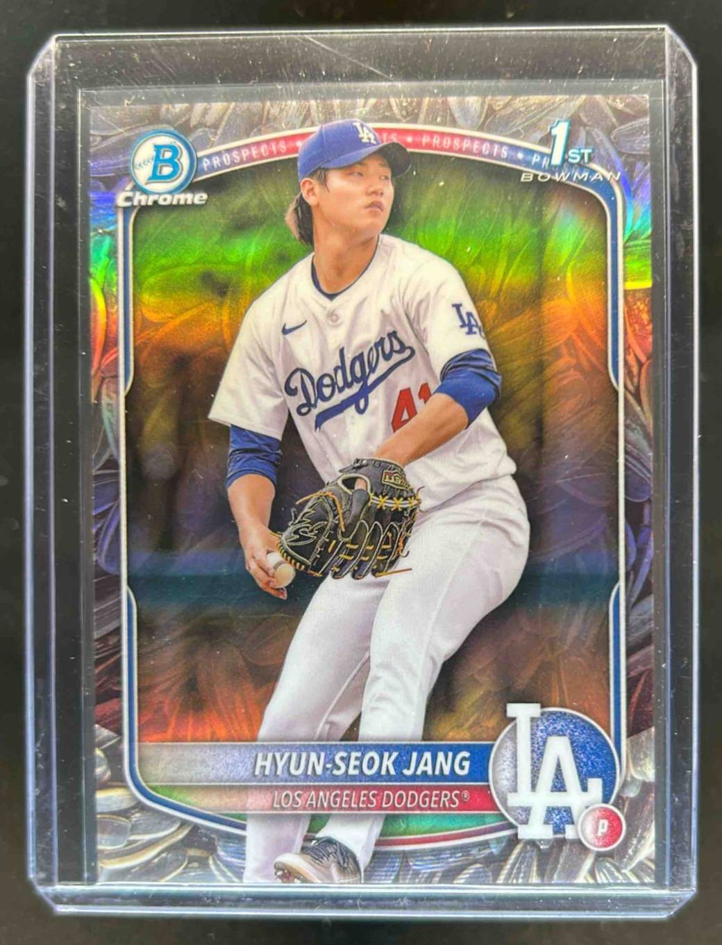 2025 Bowman Hyun-Seok Jang Chrome 1st Sunflower Seeds Refractor #BCP-51