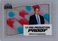 Brian Cashman Leaf Baseball 1/1 Pre Production Proof