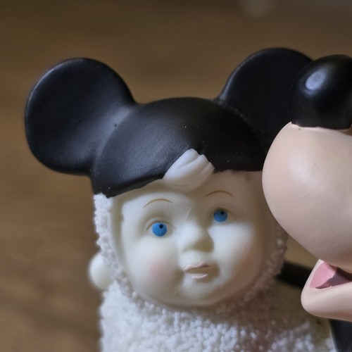 Dept 56 Snowbabies Disney My Pal Mickey Mouse Lift Top Trinket Box 2003 w/ Box - Picture 3 of 24