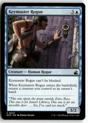 Keymaster Rogue 47 Common Ravnica Remastered Magic: The Gathering Lightly Played