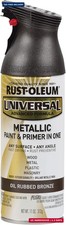 249131 Universal All Surface Metallic Spray Paint, 11 oz, Oil Rubbed Bronze