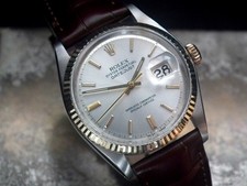 Stunning 1978 Steel and Solid Yellow Gold Rolex Datejust Gents Vintage Watch