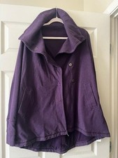 Lululemon Gratitude Wrap Jacket 4 Purple Heathered Deep Zinfandel Stretch