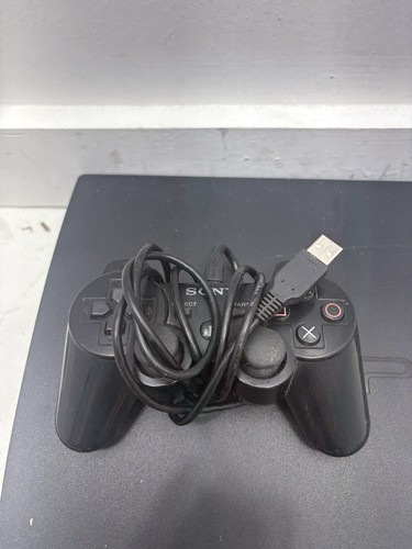 Sony PlayStation 3 PS3 Slim Console With Controller & Cords Tested & Working - Picture 3 of 6