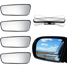 4 Pieces Blind Spot Mirror for Car Convex Side Rear View Mirror Blindspot