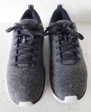 Hoka One One Women’s Hupana Gray Wool Lace Up Sneakers 1097545 Size 9