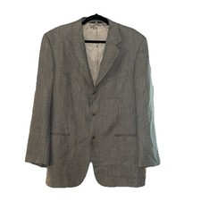 Vintage Valentino Uomo Suit Men's 41 Virgin Wool Single Breasted Italy.