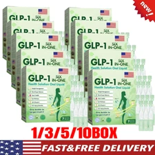 1-10X GLP-1 Six-in-One Health Solution Oral Liquld,one Bottle to Target It All