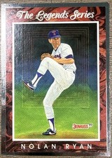 1991 Donruss ELITE Nolan Ryan Legends Series /7500