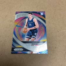 2024-25 Panini Prizm Memphis Rookie Zach Edey Instant Impact Rookie Insert Card