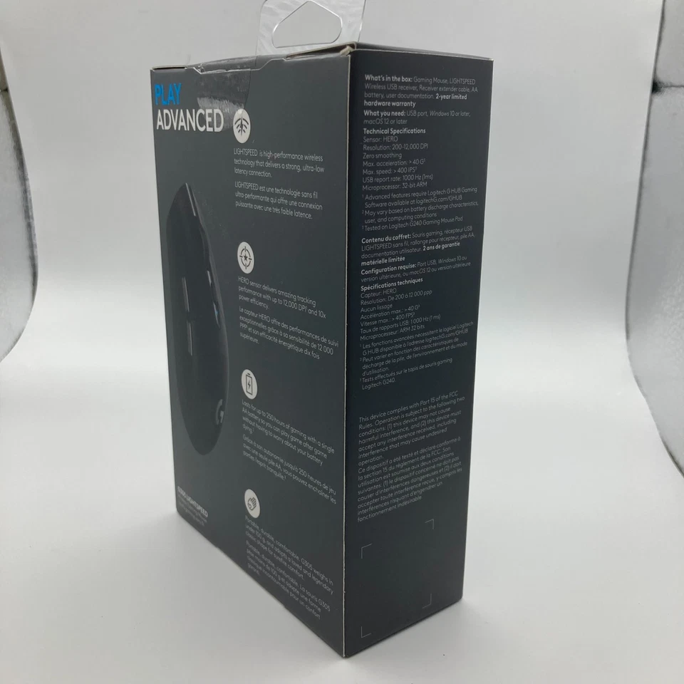 Logitech G305 Black Wireless Mouse Brand NEW OPEN BOX - Image 4 of 4