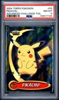 2004 TOPPS POKEMON ADVANCED CHALLENGE FOIL #53 PIKACHU PSA 8