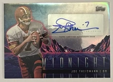 2024 Topps Midnight - Horizon Signatures #HZS-JT - Joe Theismann Auto