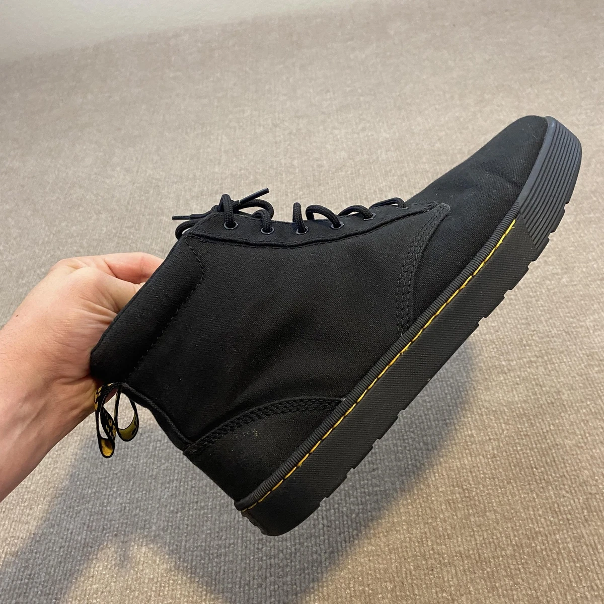 Doc Marten Black Chukka Pull On  US Mens 9; UK 8;  EU 42 Amazon.com: Dr. Martens Unisex Crewson Chukka Boot, Black  main image 4