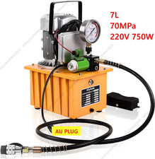 7L Hydraulic Electric Solenoid Single Acting Pump 10152 PSI 220V 750W AU